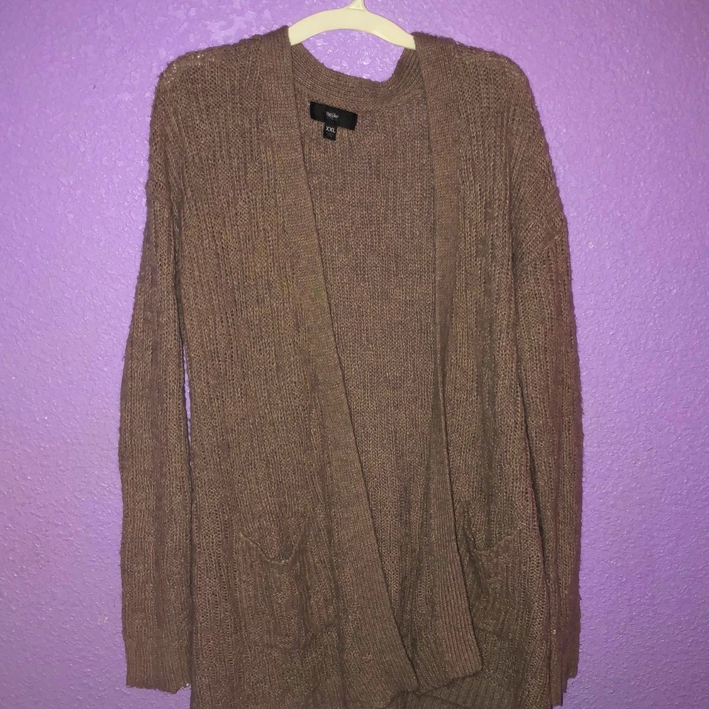 Light purple cardigan